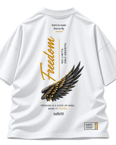 T-Shirt White Freedom 2